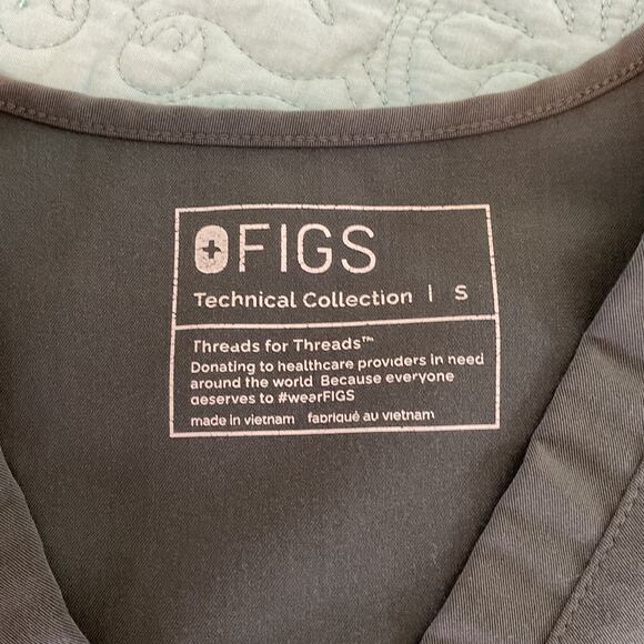 Figs Technical Womens Catarina Top and Livingston Pant Set Moss Size Small - Picture 5 of 16
